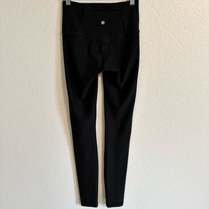 Lululemon Leggings MAPPED OUT HIGH-RISE TIGHT 28" Inseam Size 6 Black